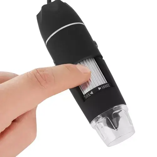 Цифровой микроскоп с питанием от USB регулировкой яркости кратностью увеличения 1600x2 Mpix 11,5х3 см (478529-Prob) - изображение 7
