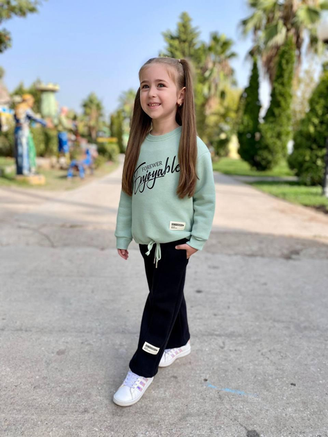 Детский флисовый спортивный костюм для девочки Kocak kids 134-140 см ...