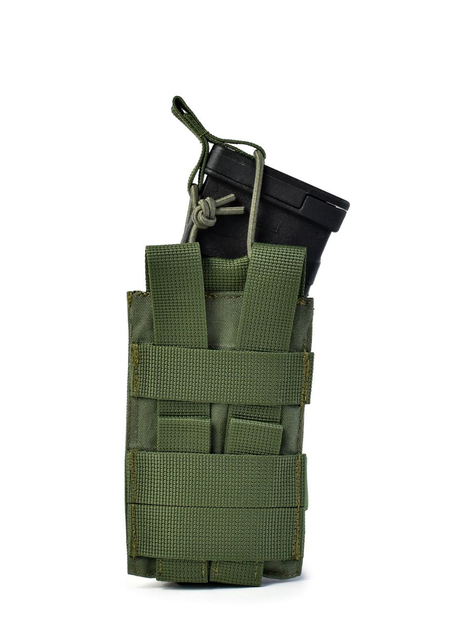 Еластичний одинарний підсумок для магазинів GigMilitary Elastic Ranger Green - зображення 2