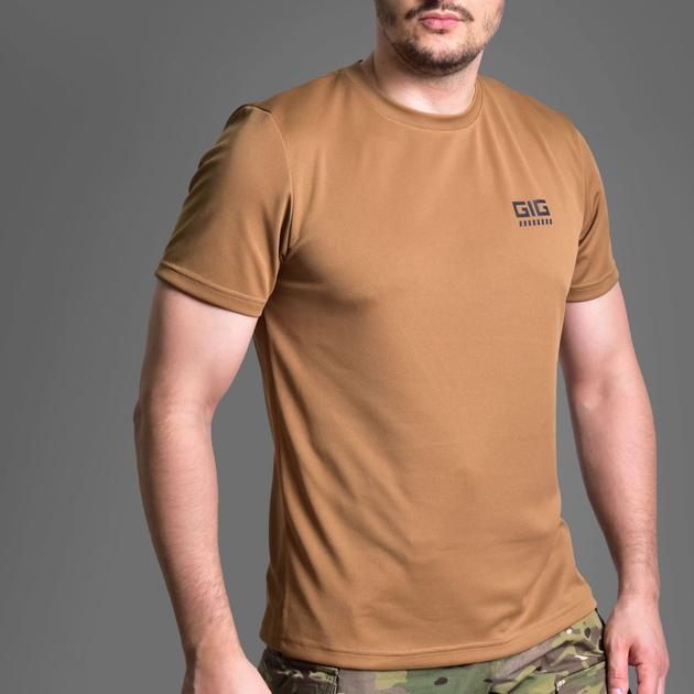 Футболка Coolmax GigMilitary Tactical air Tee Coyot L - изображение 1