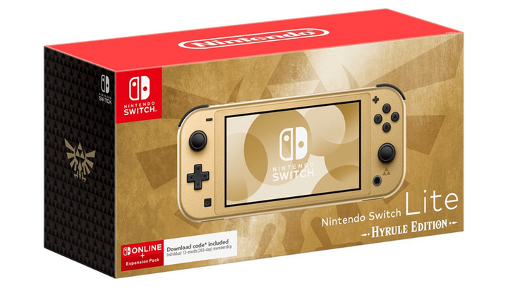 Консоль Nintendo Switch Lite Hyrule Limited Edition 32GB Gold