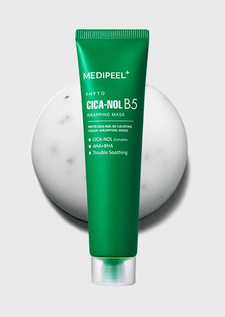 Маска-пленка MEDI-PEEL Wrapping Mask Phyto Cica-nol B5 Calming Успокаивающая с центеллой и пантенолом 70 мл (8809941822373) - изображение 2
