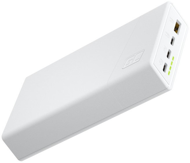 Powerbank Greencell PowerPlay 20S 20000 mAh White (PBGC03SW) - obraz 1