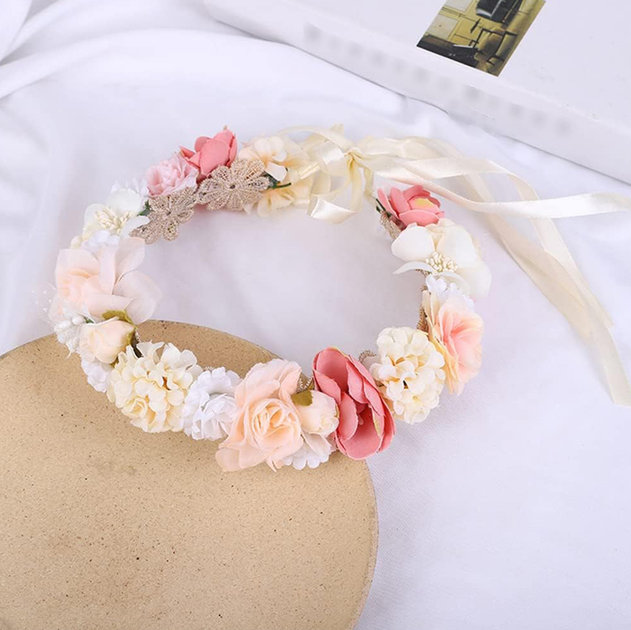 Opaska na głowę Inca Cinta Con Flor De Tela y Corona 1 szt (8435142442333) - obraz 6