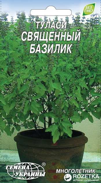 Семена туласи Туласи Священный базилик 0.1 г (Семена Украины ...