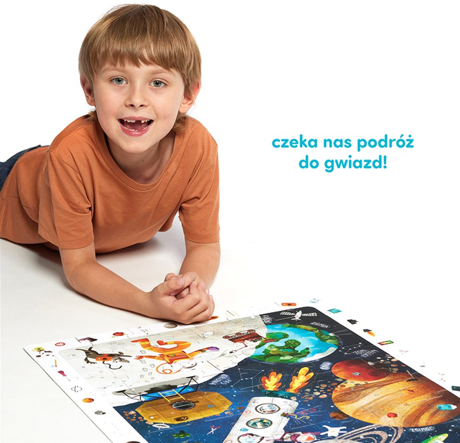 Puzzle CzuCzu Obserwacyjne puzzle Kosmos 60 elementów (5902983493181) - obraz 2