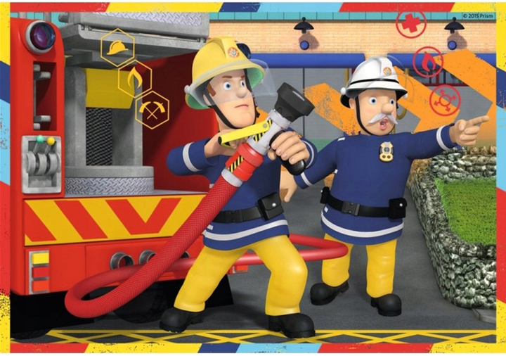 Пазли Ravensburger Пожежний Сем Преміум Пазли 2 в 1 24 елементи (4005556075843) - зображення 3