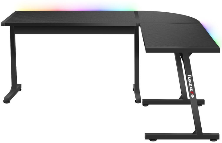 Biurko gamingowe Huzaro Hero 6.0 RGB Black (5903796013436) - obraz 3