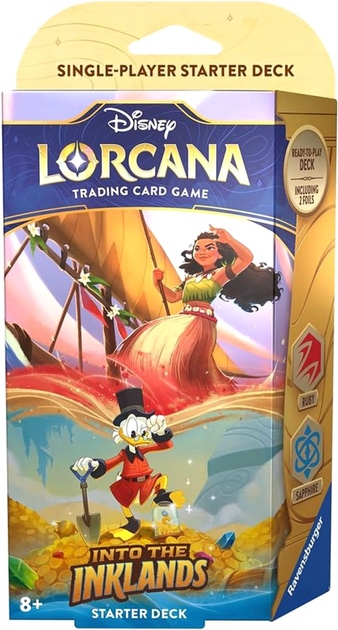 Стартовий набір Ravensburger Disney Lorcana Into The Inklands Set A (4050368982742) - зображення 1