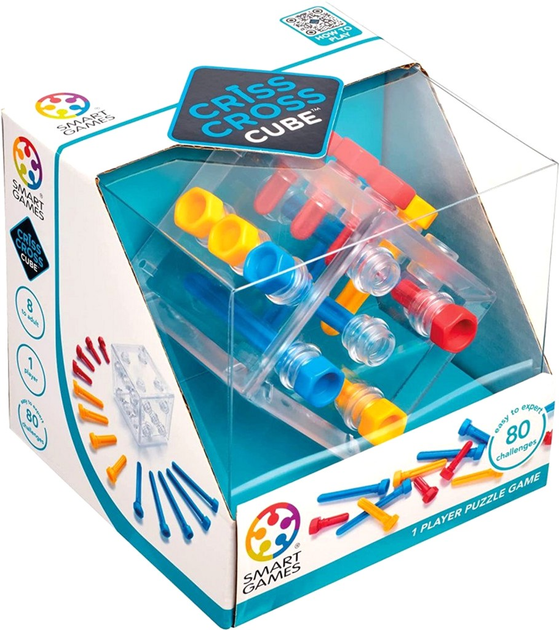 Головоломка IUVI Games Smart Games Criss Cross Cube (5414301524946) - зображення 1