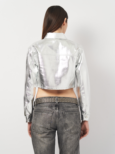 Куртка женская Zara 1889/162 XS Серебряная (01889162808018) 