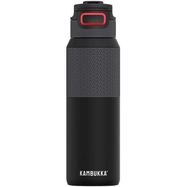 Термопляшка Kambukka Elton Insulated 1000 мл чорна 11-03037 - Фото 1 Термопляшка Kambukka Elton Insulated 1000 мл чорна 11-03037 - изображение 1