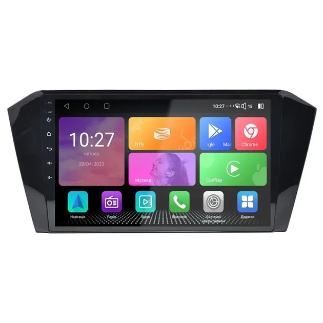 Штатна автомагнітола з навігацією Gps для автомобілів Skoda Superb 9 дюймів Android 10.1 4 ГБ 32 ГБ - зображення 3