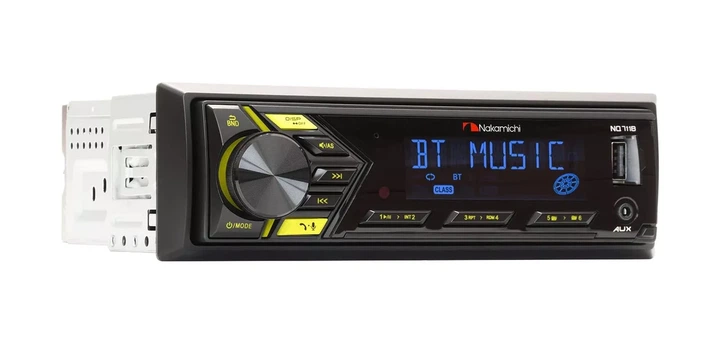 Автомагнітола 1DIN Nakamichi NQ711BМ з мультипідсвічуванням - зображення 2