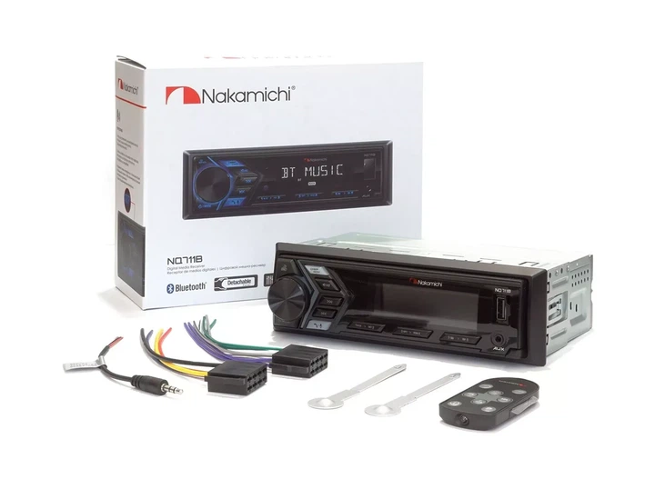Автомагнітола 1DIN Nakamichi NQ711BМ з мультипідсвічуванням - зображення 3