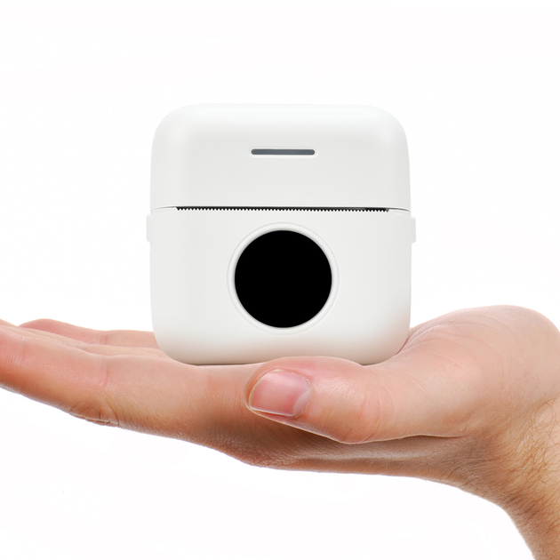Портативный термопринтер JETIX Mini Printer Student + 5 рулонов самоклеящейся бумаги в комплекте - изображение 9