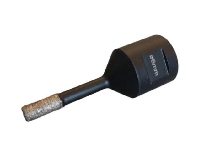 Алмазна вакуумна коронка Victorytool M14, 6 мм для болгарки - зображення 2