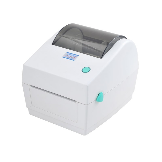 Bluetooth термопринтер Xprinter XP-480B принтер этикеток, наклеек и штрих-кодов 108мм USB для Новой почты (XP480B, XP-DT480B) Белый - изображение 1