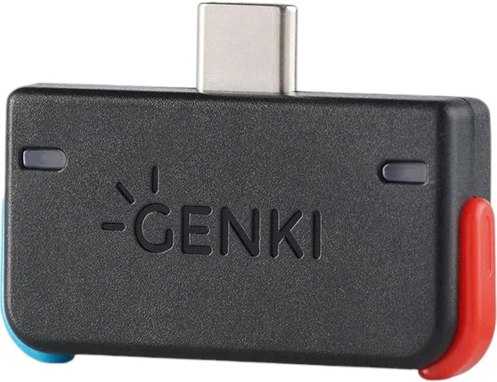 Adapter Genki Audio Bluetooth Adapter for Nintendo Switch Neon (0850001769105) - obraz 1