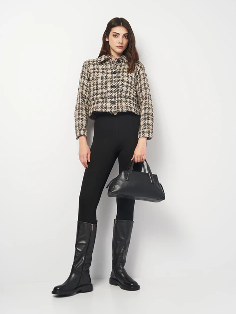 Куртка женская Zara 8678/169 M Коричневая (08678169088034) - Фото 3 Куртка женская Zara 8678/169 M Коричневая (08678169088034) - изображение 3