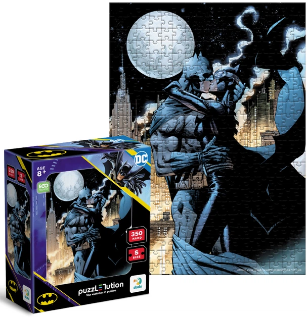 Пазл DoDo Batman. Бэтмен и Женщина-кошка Hard-S 350 элементов (200557) (4823115909589) - Фото 2 Пазл DoDo Batman. Бэтмен и Женщина-кошка Hard-S 350 элементов (200557) (4823115909589) - изображение 2