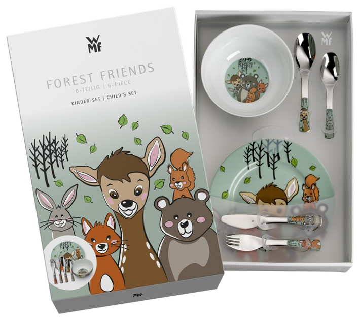 Zestaw naczyń dla dzieci WMF Forest Friends 6 elementów (1286119964) - obraz 2