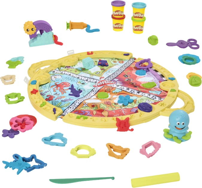 Zestaw do rękodzieła Hasbro z plasteliny ze składaną matą do przechowywania F9143 (5010996221070) - obraz 3