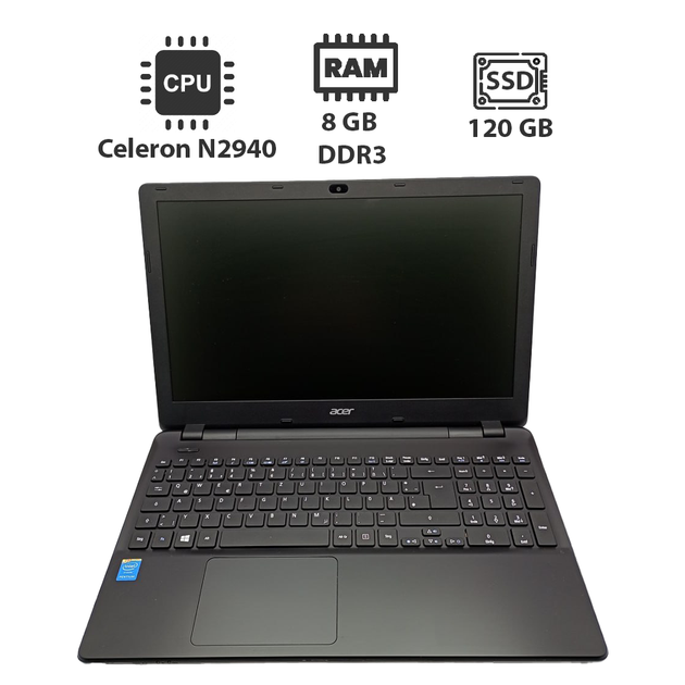 Ноутбук Acer Aspire ES1-711ss / 17.3" (1600x900) TN / Intel Celeron N2940 (4 ядра по 1.83 - 2.25 GHz) / 8 GB DDR3 / 120 GB SSD / Intel HD Graphics / WebCam б/в - Фото 1 Ноутбук Acer Aspire ES1-711ss / 17.3" (1600x900) TN / Intel Celeron N2940 (4 ядра по 1.83 - 2.25 GHz) / 8 GB DDR3 / 120 GB SSD / Intel HD Graphics / WebCam б/в - зображення 1