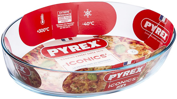 Forma do pieczenia Pyrex przezroczysta 30x21 cm (3137610000629) - obraz 3