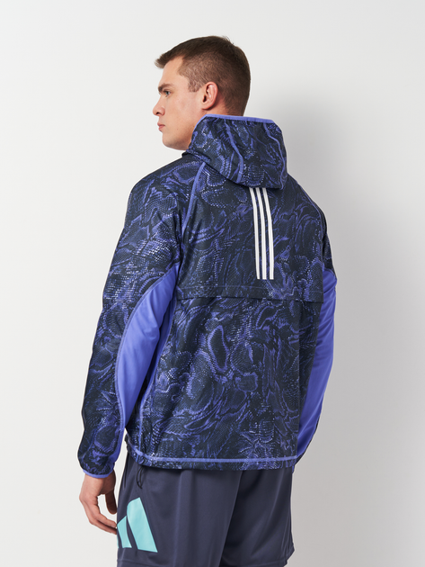 Спортивная кофта мужская Adidas Otr E Aop Hoodi Ix5416 2XL Синяя (4067894410243) 