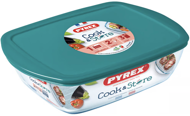 Forma do pieczenia Pyrex Cook&Store przezroczysta 28x20 cm (3426470020138) - obraz 2