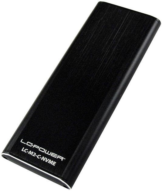 Зовнішня кишеня LC-Power LC-M2-C-NVME M.2 NVMe SSD Black - зображення 1