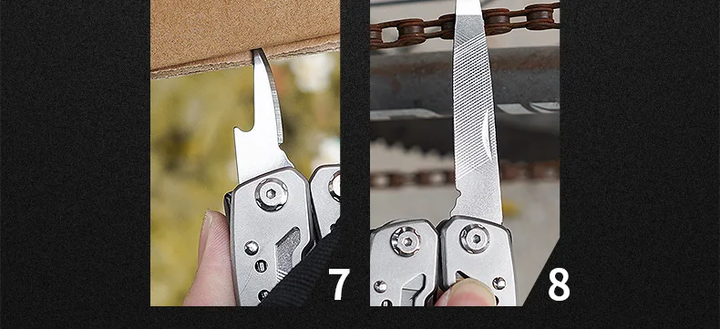 Мультитул плоскогубцы 14в1 Kemey №1252 - изображение 10