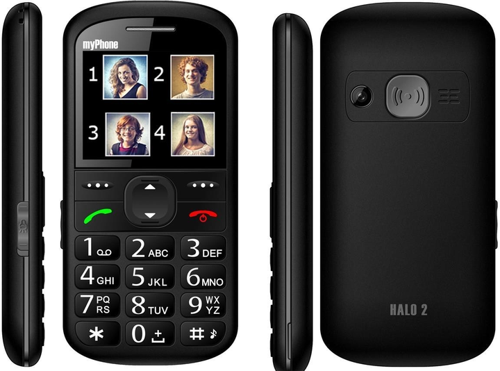 Telefon komórkowy MyPhone Halo 2 PL, EN Black (TEL000055) - obraz 3
