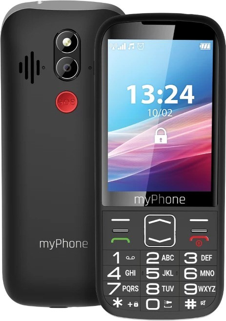 Telefon komórkowy MyPhone Halo 4 LTE Black (TEL000924) - obraz 1