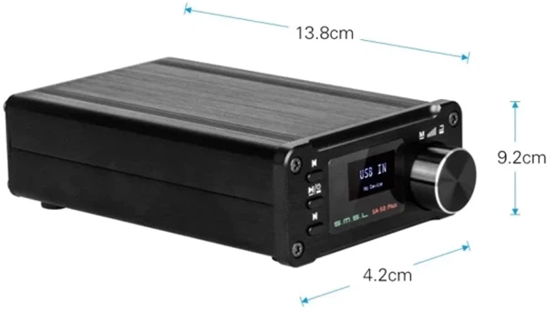 ЦАП SMSL Audio SA-50 Plus Черный (90402797) - изображение 7