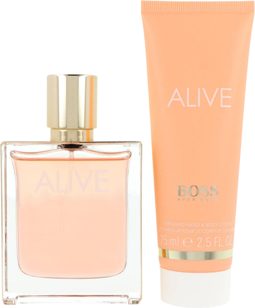 Zestaw damski Hugo Boss Alive Woda perfumowana 50 ml + Balsam do ciała 75 ml (3616302923212) - obraz 3