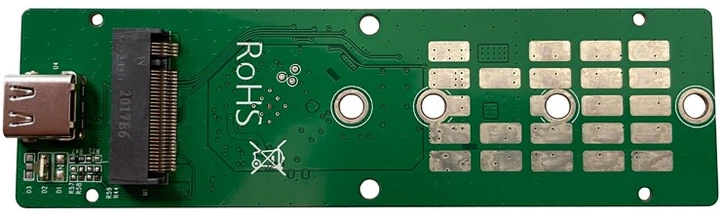 Kieszeń zewnętrzna LC-Power LC-M2-C-MULTI M.2 SSD Black - obraz 6