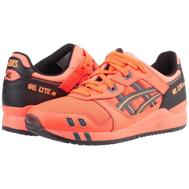 asics gel lyte iii sunrise red