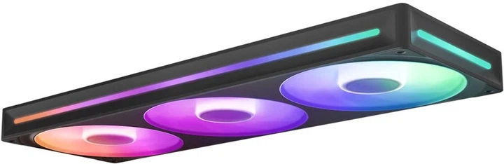 Вентилятор NZXT F360 RGB Core Fan (Single Frame) Black (RF-U36HF-B1) - зображення 4