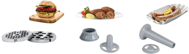 М'ясорубка Bosch SmartPower MFW2520W - зображення 10