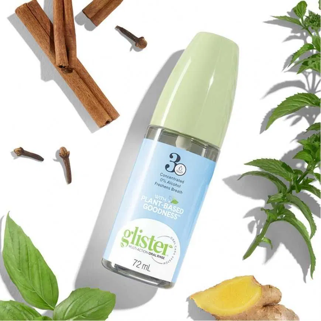 Ополіскувач для порожнини рота Amway Glister With Plant-Based Goodness 72ml - Фото 2 Ополіскувач для порожнини рота Amway Glister With Plant-Based Goodness 72ml - изображение 2