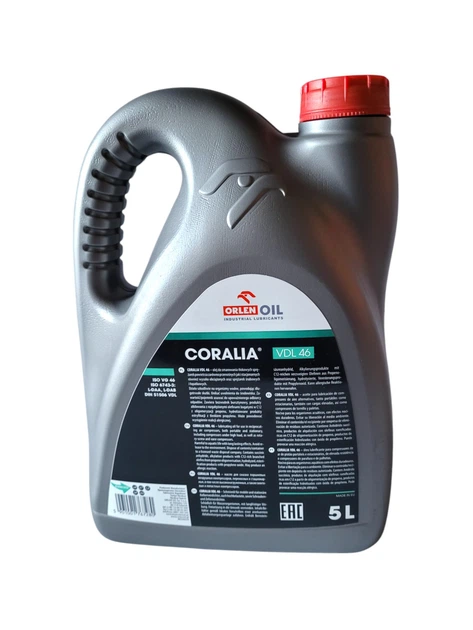 Масло для компрессоров Coralia VDL 46 5L Orlen Oil - изображение 2