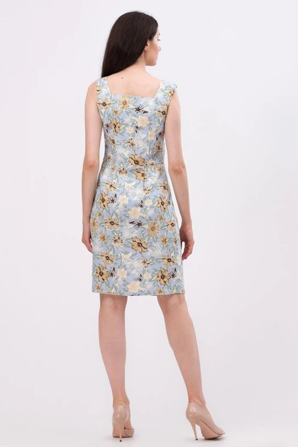 Платье Cat Orange 5707 46 Голубое - изображение 2