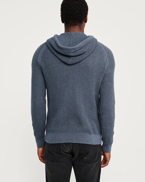 Худи мужское - худи Abercrombie & Fitch AF7417M S Синий - изображение 6