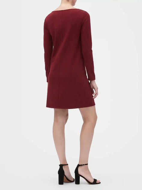 Платье женское - платье GAP GA0497W S Бордовый - изображение 3