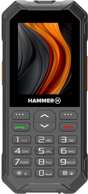 Telefon komórkowy MyPhone Hammer 6 LTE Black (TEL000928) - obraz 1