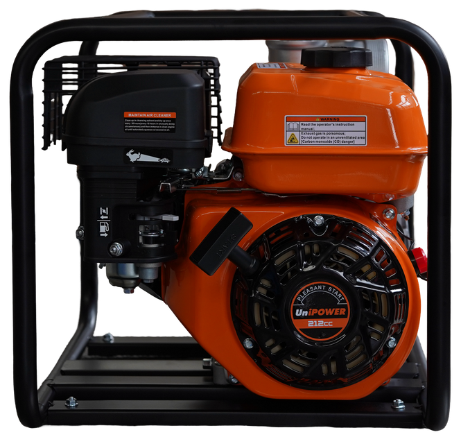 Бензинова мотопомпа UniPOWER H80ZB28-4.3Q (80 мм / 3 дюйма) - зображення 2