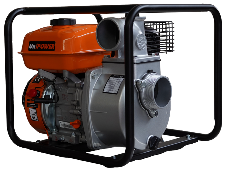 Бензинова мотопомпа UniPOWER H80ZB28-4.3Q (80 мм / 3 дюйма) - зображення 4