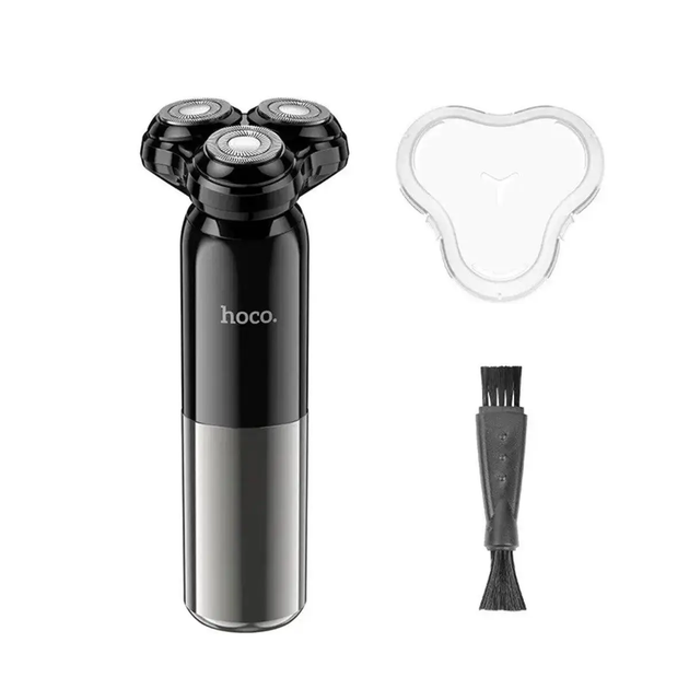 Электробритва HOCO HP35 Induction three-blade electric shaver черная - изображение 3
